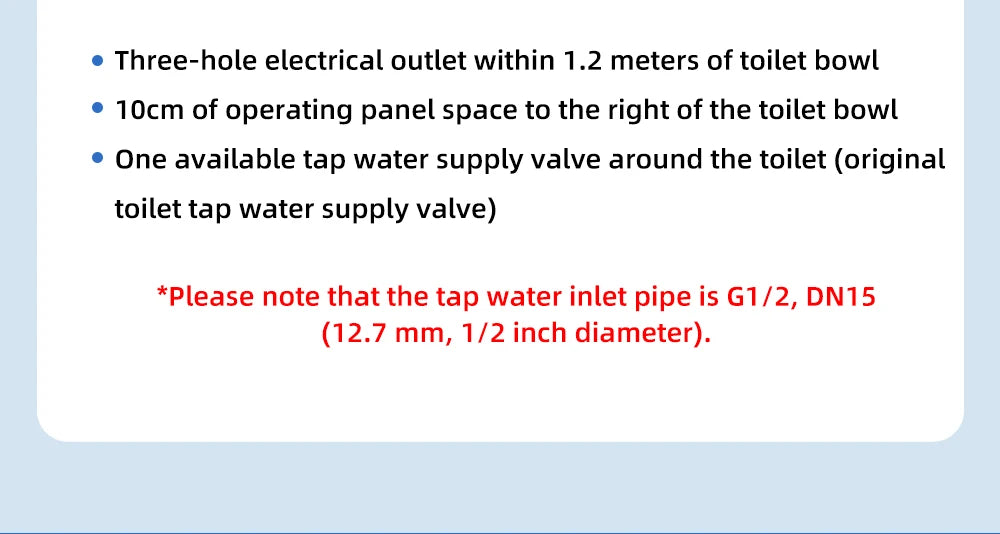 Intelligenter, länglicher Toilettensitzbezug – beheizt, wassersparend, automatische Reinigungsdüse, langsam schließend, trocken, LED-Licht für modernes Badezimmer
