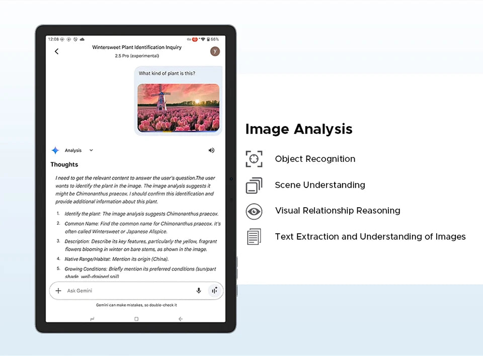 DOOGEE Tab E3 Tablet 11" Screen Android 15 Gemini AI 7.5mm Ultra-thin 32GB (8+24) 256GB Dual Speakers 8800mAh Battery Smart Pad