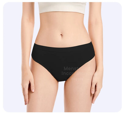 Bikini Menstrual Panties Eco-friendly Reusable Breathable Leakproof Period Underwear for Women Bamboo Fibre