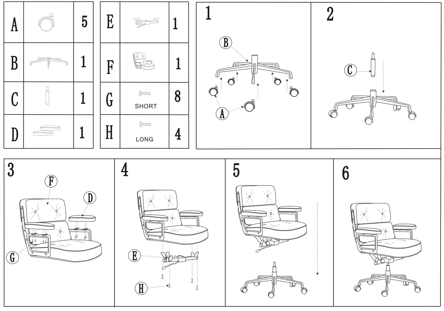 Vorverkauf eu stock ty205a schwarzer robin stuhl echtes leder lobby büro computers tuhl haus und büro