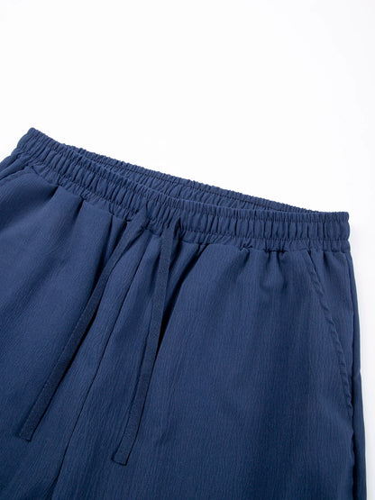 Men's Casual Pants Summer Male Breathable High Quality Trousers Sweatpants Solid Color Fitness Pants Jogging Fitness Streetwear.