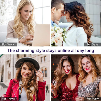 6IN1 Multi Hair Styler, 1300W High Power, Combines Drying, Straightening and Curling Functions, Suitable for Home and Salon Use