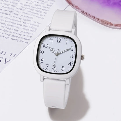 Fashion Women Watch Silicone Quartz Wristwatches For Women Clock Christmas Gift Valentine's Day Ladies Watches Reloj Mujer.