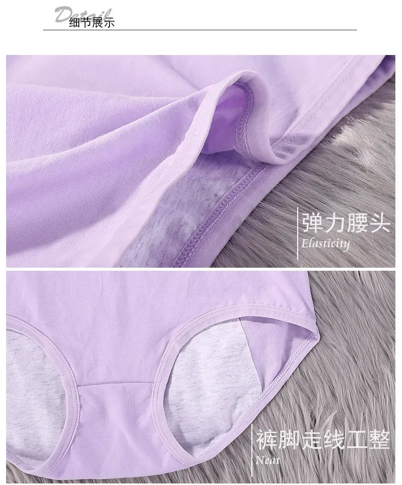 Cotton Physiological Period Leak Proof Menstrual Panties Women Breathable Soft Underwear Sexy Breifs Female Intimates.