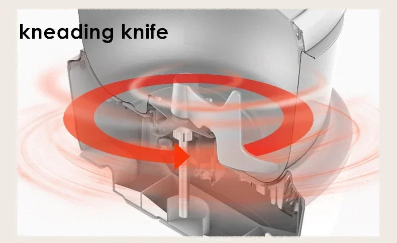 220V 7L Dough Maker flour mixers ferment dough Mixer Bread Kneading Stirring machine.