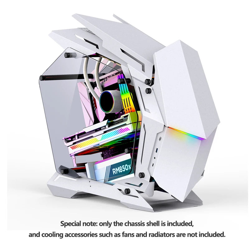 Jonsbo MOD3 MINI E-sports Case MATX/ITX Computer Game Chassis 5V ARGB Lamp Effect ATX PSII Power Support Special-shaped Chassis