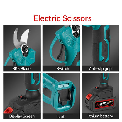 ONEVAN 3500 W Bürstenlose Teleskopstange Elektrische Kettensäge 3-IN-1 Hohe Zweig Schere Garten Beschneiden Werkzeug für 21 V 18 V Batterie