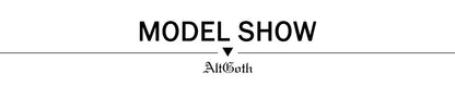 AltGoth Harajuku Streetwear Pu Leder Jacke Mall Gothic Cyber Punk Rollkragen Crop Mäntel Hipster Dark Grunge Rave Outfit Femme