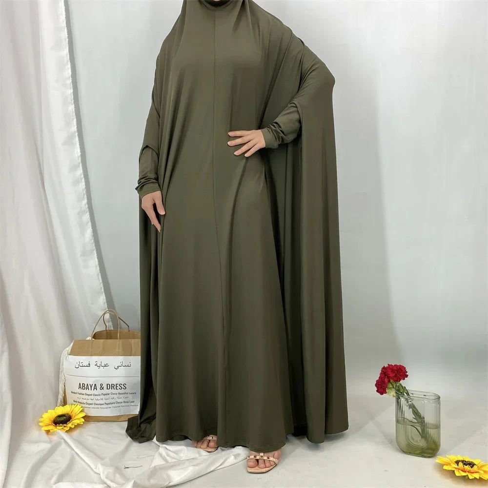 Middle East Muslim Fashionable Hooded Dress Dubai Arab Elegant Robe Elegant Long Shirt for Women with Hood from Mainland China