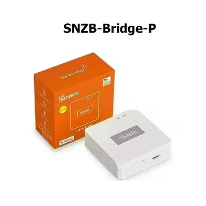SONOFF SNZB-02P SNZB 02P Zigbee Temperature and Humidity Sensor Sonoff ZB Bridge-P Thermometer Detector Smart Home Via Ewelink.