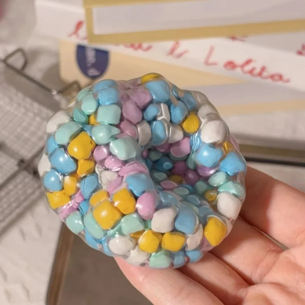 Squishy Dopamine Stress Ball Sensory Toys for Adults Kids, Anxiety Relief Fidget Toys, Squeeze Balls for ADHD Autism Focus.