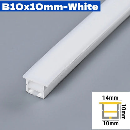 4/6/8/10mm Narrow LED Neon Silicone Tube Rope Lamp Recessed DC12V Flexible Waterproof Diffuser Cabinet Closet Ribbon Strip Light