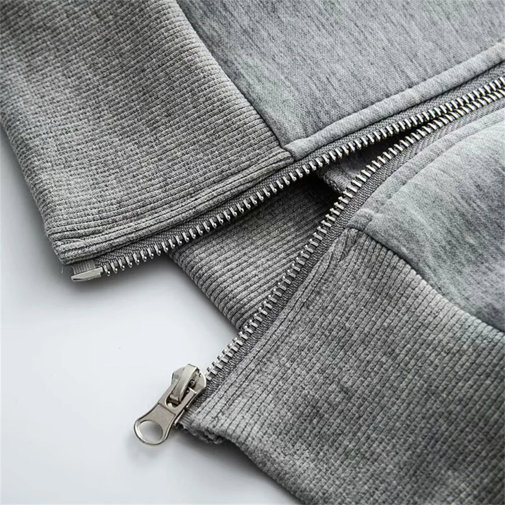 UNIZERA Damen-Pilotenjacke mit Kragen, Reißverschlusstasche, Dekoration, Frühling, neue lässige Damenbekleidung.