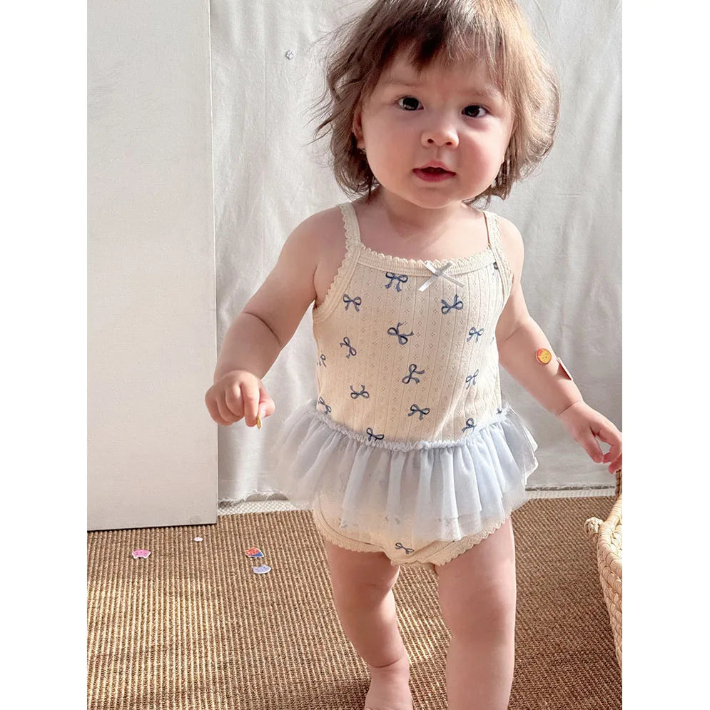0-24M Baumwolle Baby Mädchen Strampler Herz Druck Nette Prinzessin Body Sommer Neugeborenen Kind Baby Kleidung Kurzarm outfit