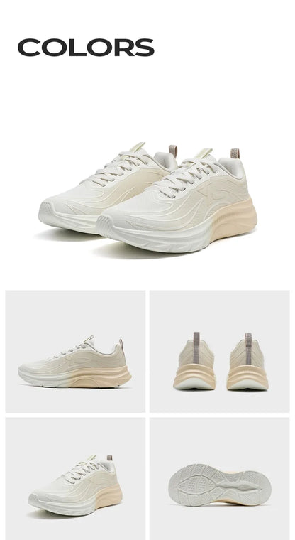 Xtep 299 Leather Running Streamline For Women 2024 Winter Running Shoes Leisure Training Sneaker(Suggest 1 size up) 876418110021