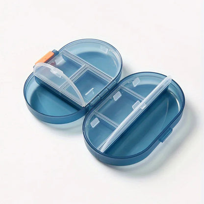Weekly 6/7/8/10/21 Grids Pill Box Medicine Organizer Black Plastic Storage Box Container Portable Pill Case
