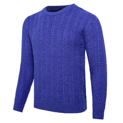 VOBOOM Men's Casual Slim Fit Basic Tops Knitted Lightweight Crewneck Twist Sweaters Turtleneck Pullover Sweater.