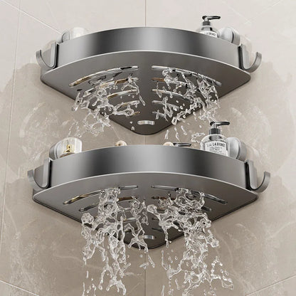 Badezimmerregale, Saugnapf, Wandmontage, Eckregal für Dusche, ohne Bohren, Zubehör, Zubehör, Hardware-Befestigung, Zuhause
