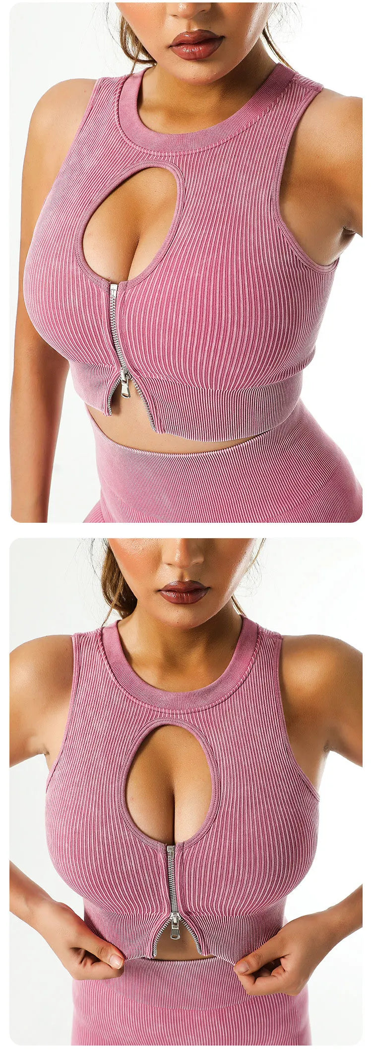 Yoga Suit High Waist Leggings Running Training Tights Sports Outfits Long Sleeve Crop Top Bra Seamless Fitenss Set Fitness Wear