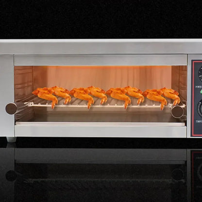 Household 220v Electric Heating Surface Stove Commercial Hanging Drying Oven With Timer Electric Oven New Multi-function Grille.