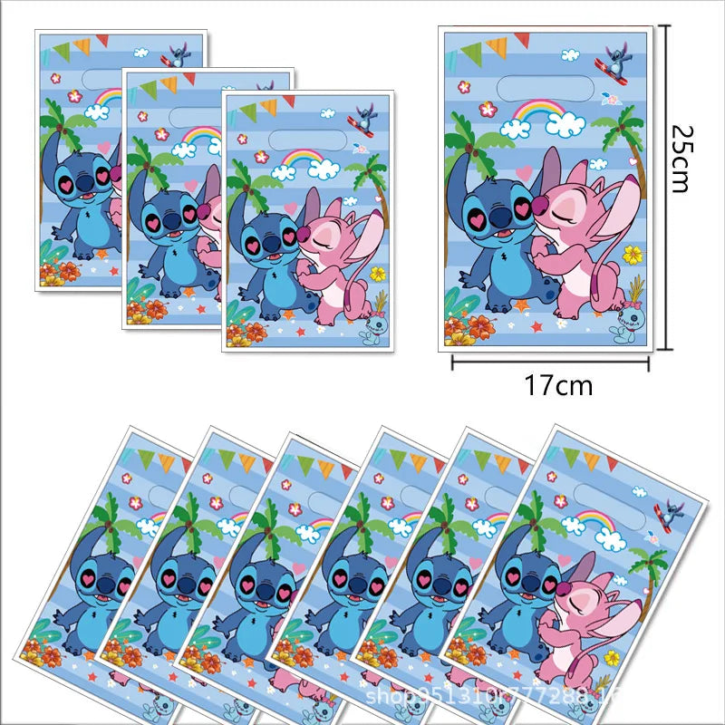 Disney Stitch Partygeschenke, Stich-Thema, Geschenktüten, Pralinenschachtel, Ringe, Pinata, Schlüsselanhänger, Aufkleber, Geblasen, Luftballons, Partygeschenke