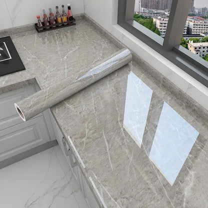 80CM Kitchen Oil-proof Sticker High Temperature Resistance Waterproof Self-adhesive Wall Stickers Wall Decor Kitchen Wallpaper