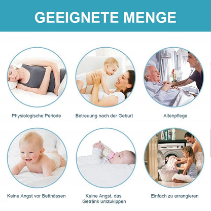 Waterproof Throw Mattress Cover Mattress Protector Covers  Pad Washable Mattress Bed Protector with Elastic Band Single/Double.