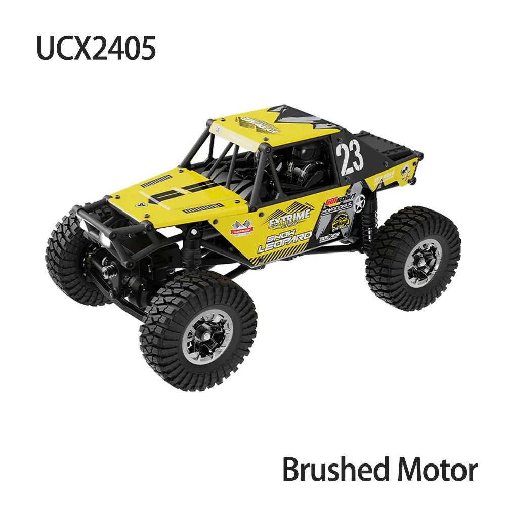 1/24 RC Crawler UDIRC UCX2405 Brushless/Brushed Motor 4WD Off-road Mini Rock Crawler Climbing Vehicle RTR RC Car Toys