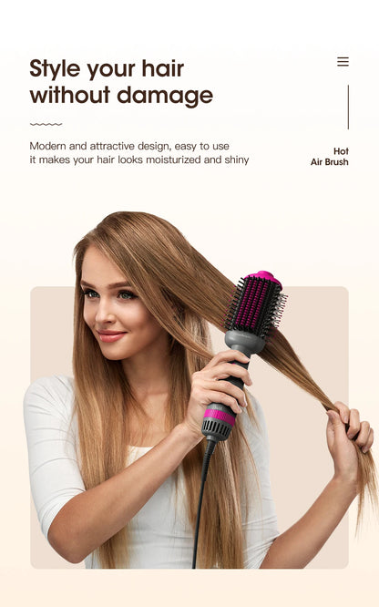 Kinseibeauty Professional hair stylist salon hair dryer curling iron hair equipment straightening electric comb three speed mode.