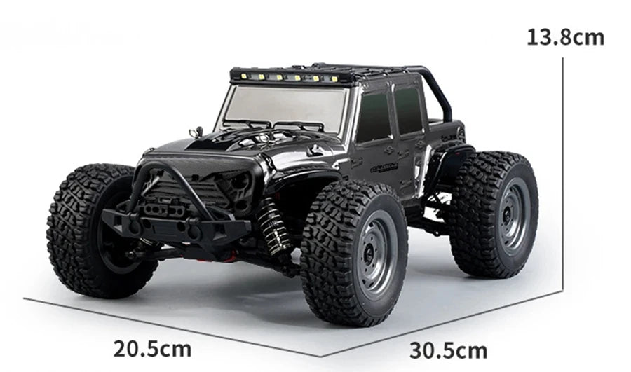 1:16 80km/h Brushless RC Drift Car With LED Lights 4WD Electric High Speed Racing Remote Control Monster Truck for Kids Adults.