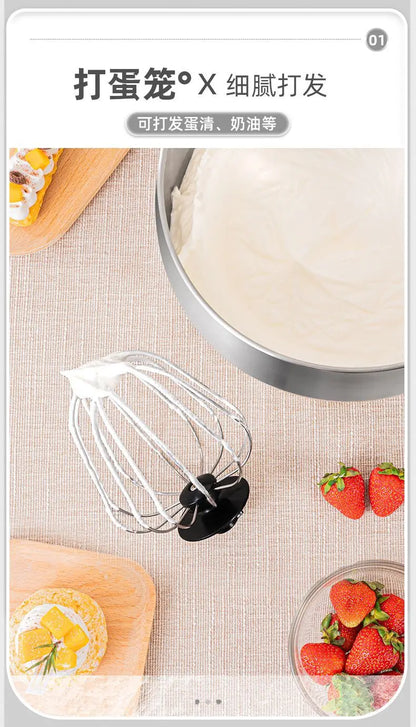 1500W stand Chef Machine mixer Multifunctional  Commercial Mixer Dough Mixer Household Small Automatic New electric blender 220V.