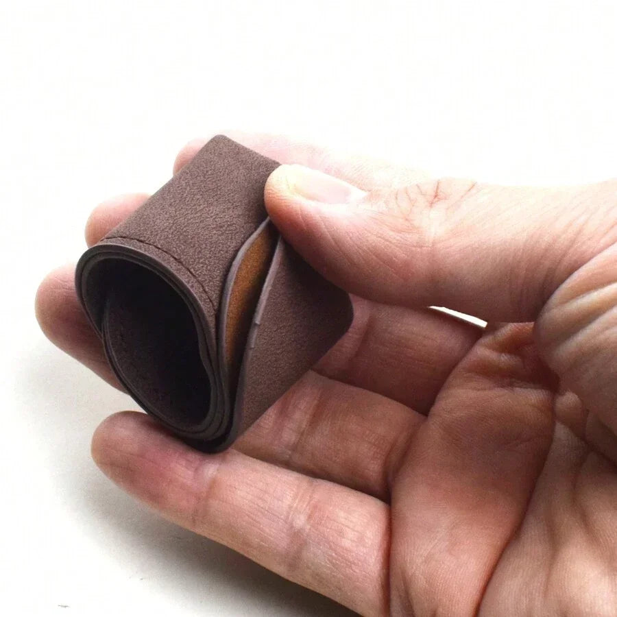 Leder Einzelner Füllfederhalteretui Stifthülle Beutel Kugelschreiber Bleistift Schutzhülle Halter für Männer Frauen Büro Business Geschenk.