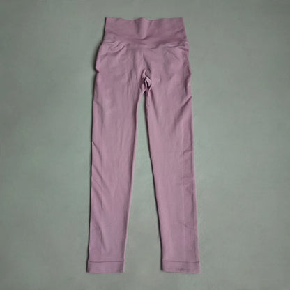 Women Yoga Leggings Hips Lifting Gym Leggings Seamless Sport Pants High Waist Fitness Leggings Bubble Butt Workout Running Pants.