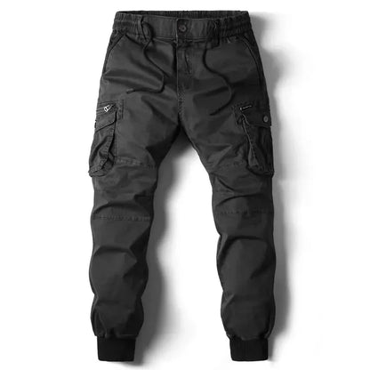 Cargo Pants Men Jogging Casual Pants Cotton Full Length Tactical Military Pants Trousers.