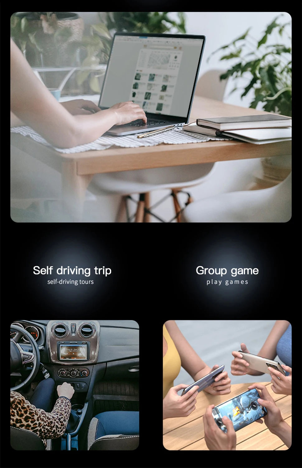 KuWFi Mobile Wifi Router 10000mAh Portable Lte Router CAT4 Outdoor Travel Pocket Wifi Hotspot with RJ45 TS9 Antenna Port WPS.