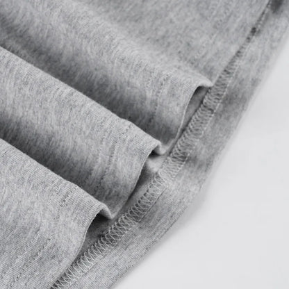 Trendix Basic Long Sleeve Crop Tops Women Summer O Neck Loose Casual Solid Pullover Top Ladies Street Party Club Fashion T Shirt