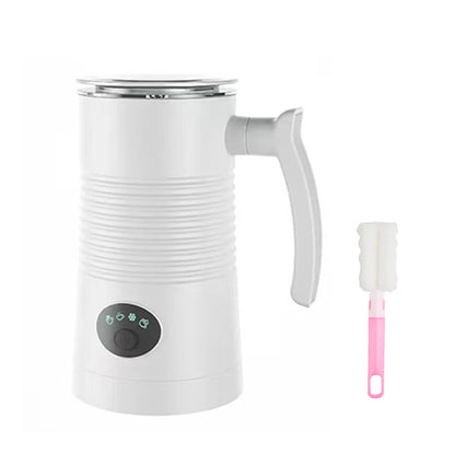 Electric Milk Frother Automatic Rotary Foamer for Coffee Cappuccino Latte 4 in 1 Hot and Cold Foam Maker Milk Frother Foamer