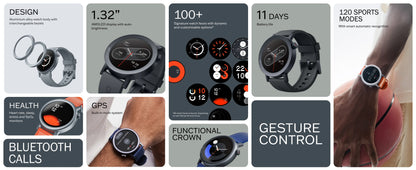 Global Version CMF by Nothing Watch Pro 2 1.32" AMOLED Display Bluetooth Calls with AI Noise Reduction CMF Watch Pro 2.