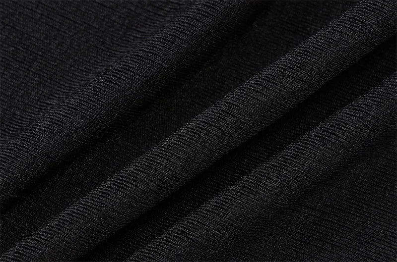 Blifanbo Oblique Shoulder Long Sleeve Tops For Women Metal Buckle Slim Fit Sexy Solid Color Bodycon Fashion BasicTop Streetwear