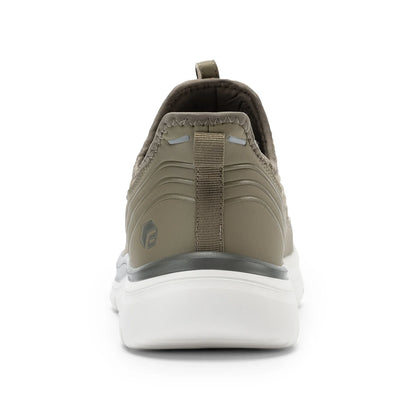 Fitville Wide Men'S Slip-On Running Shoes Lightweight Breathable Outdoor Casual Sports Walking Shoes Sneakers For Swollen Feet