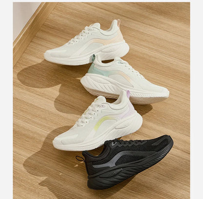 361 Degrees SoftFlow 3.0 Women's Running Sports Shoes Shock Absorption Rebound All-match Comfortable Sneakers Female 682412242