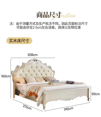 Kopfteilrahmen Doppelbett 150 x 200 King Size Hochzeitsregale Doppelbett Twin Holz moderne Cama De Casal Schlafzimmermöbel