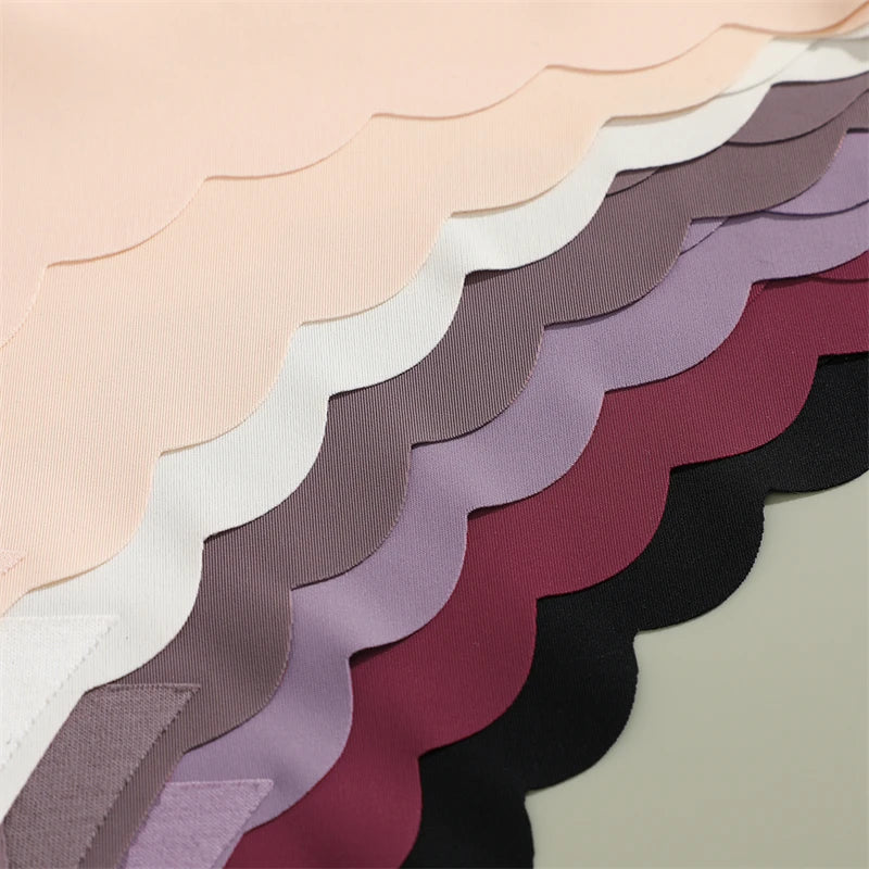 5PCS/Set Seamless Ruffle Waist Underwear for Women Sexy Ice Silk Breathable Panties Female Low Rise Stretchy Briefs Lingeries.