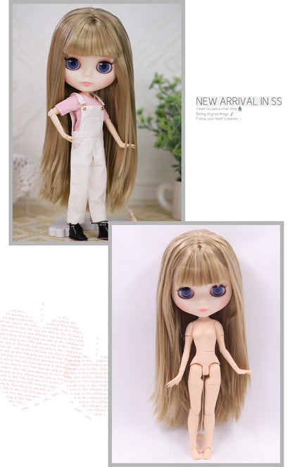 ICY DBS blyth doll 1/6 bjd toy joint body white skin shiny & matte face 30cm on sale special price toy gift anime doll.