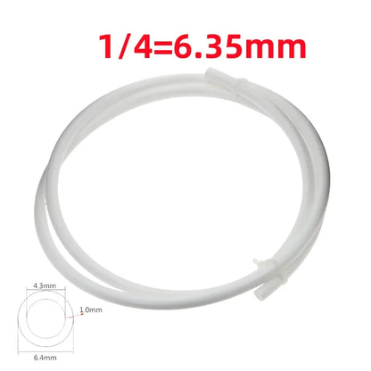 1/5/10/20meter Food Grade 1/4" 3/8" PE OD NSF Certified Tubing for Reverse Osmosis De-ionized Water Purifier Filtration Systems