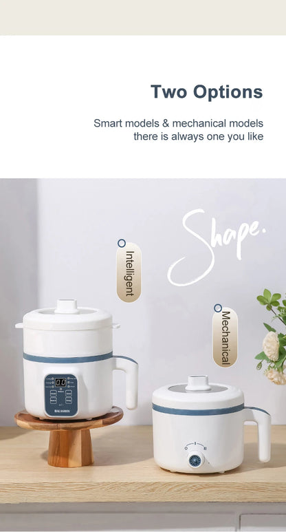 110V/220V Electric Rice Cooker Multicooker Multifunction Pot Mini Hotpot Appliances for The Kitchen and Home Pots Offers.