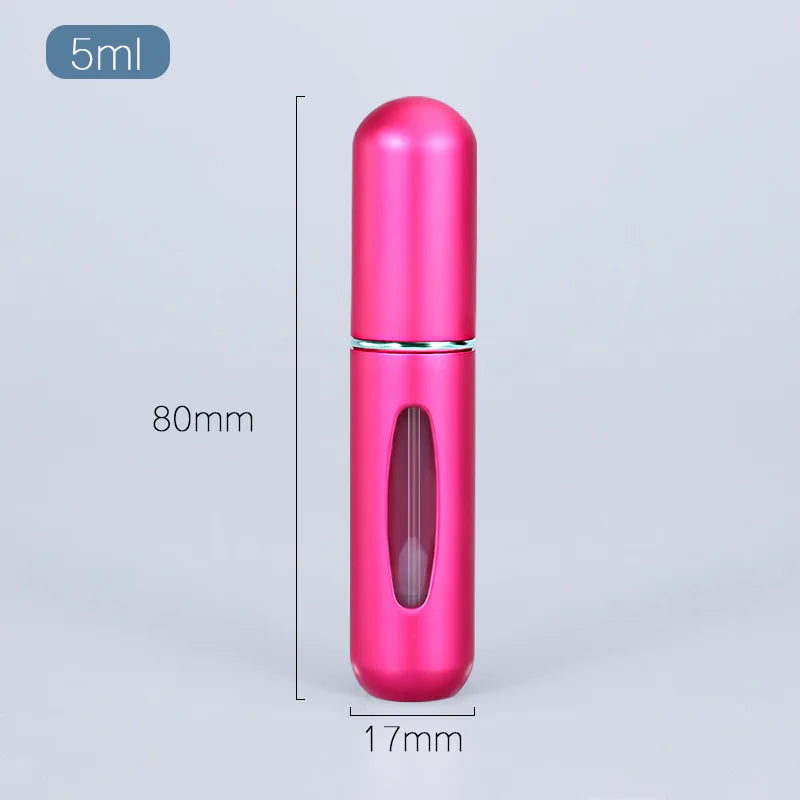 5/8ml Perfume Atomizer Portable Liquid Cosmetics Containers Traveling Mini Alcohol Perfume Refillable Bottles Empty Spray Bottle