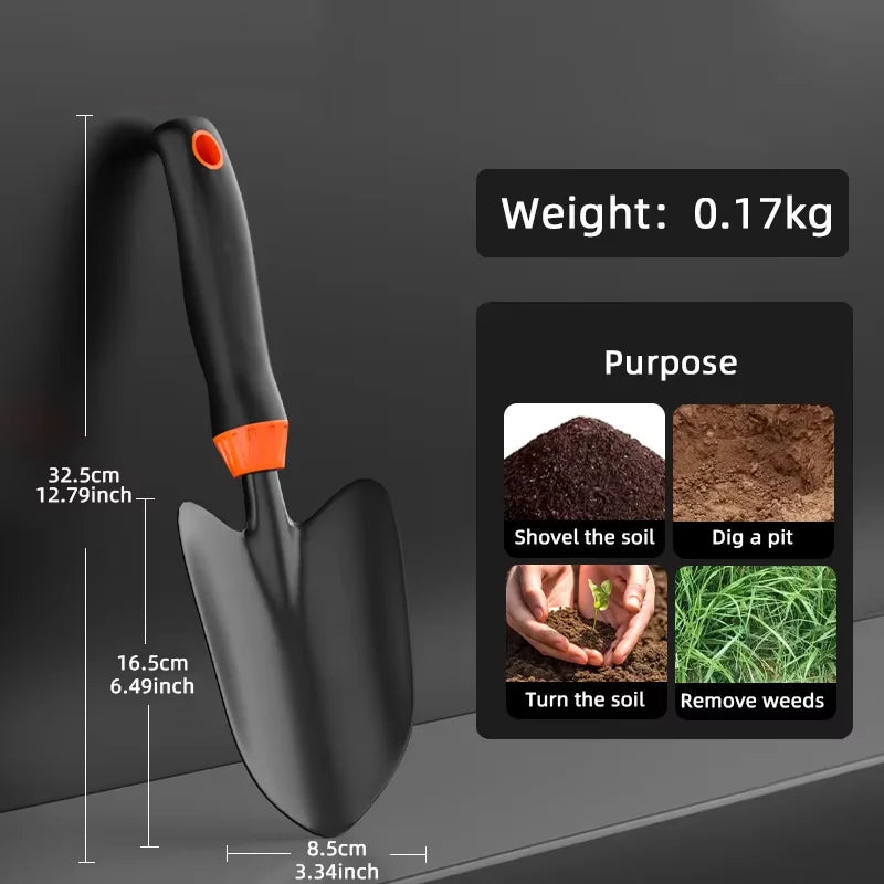 Gartengeräte Grubber Unkrautwerkzeug mit ergonomischem Griff für Rasen Garten Bauernhof Umpflanzung für Gartenarbeit Bonsai-Werkzeuge