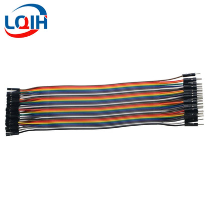 40-120PCS Dupont Line 10/15/20CM 30CM 40Pin Male to Male + Male to Female Female to Female Jumper Wire Dupont Cable for DIY KIT.