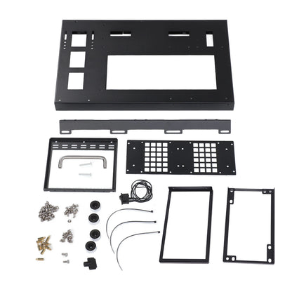 Computer Open Case Bracket Powerful Cooling Heat Dissipation Steel Plate DIY Computer Motherboard Case Rack for ATX M ATX ITX.